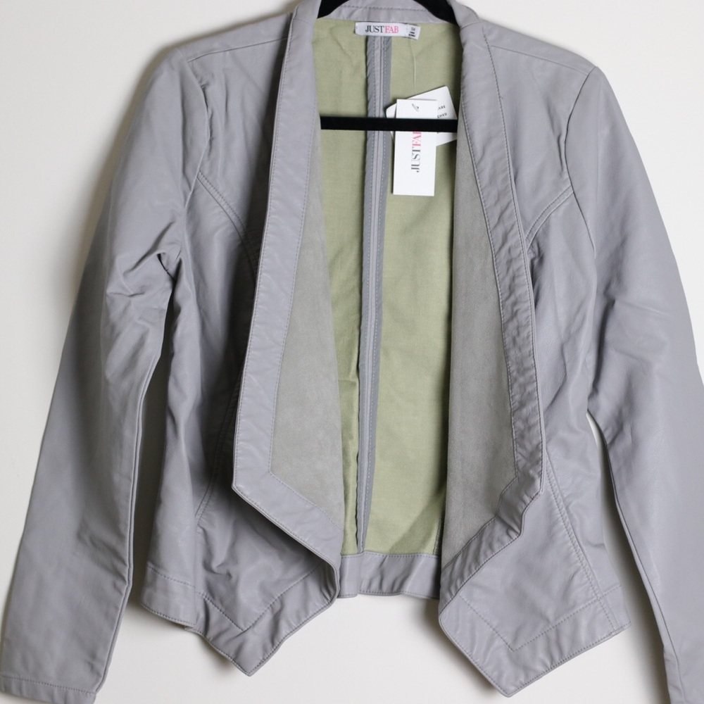 Fly-Away open front jacket